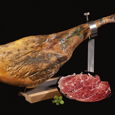 Pieza Jamon de Bellota 100%. LOTE NUM. 1 Etiqueta Negra